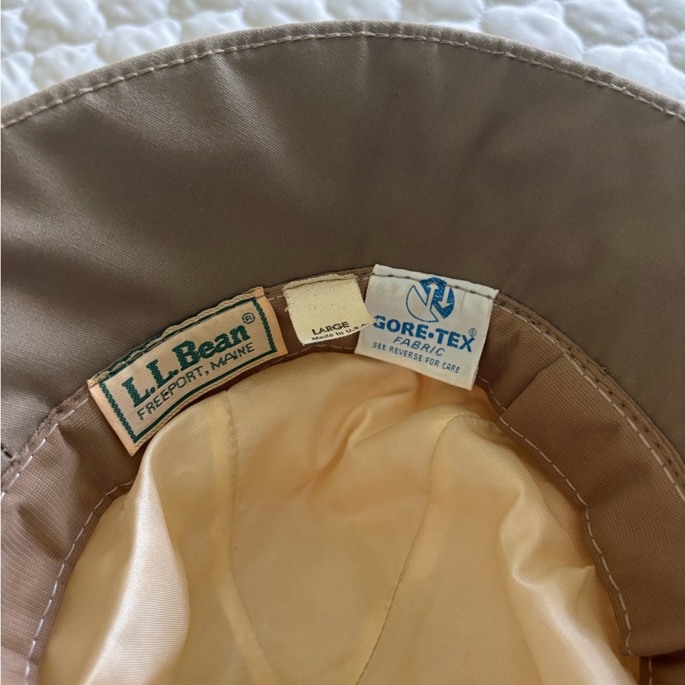 L.L. Bean Light Brown Bucket Hat View 2